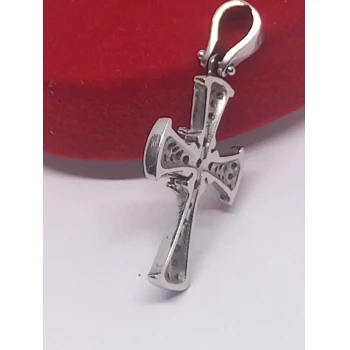 Cruce din Aur cu Diamante Proba 750* 3.99 gr