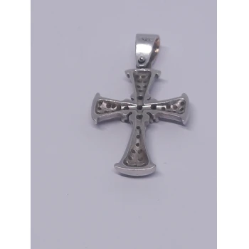 Cruce din Aur cu Diamante Proba 750* 3.99 gr