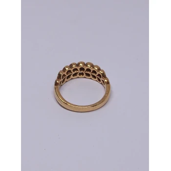 Inel din Aur cu Diamante Proba 585* 4.73 gr