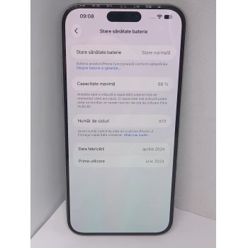 Apple Iphone 15 Pro Max 256Gb White