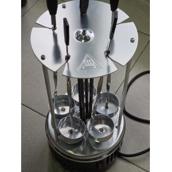 Gratar electric vertical Gourmetmaxx spießgrill 3 in 1