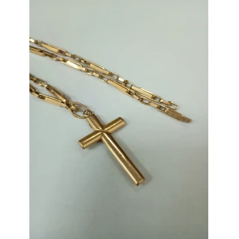 Lantisor cu Cruce din Aur Proba 585* 12.13 gr