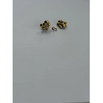 Cercei din aur proba 750* 3.72gr