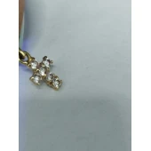 Cruce Din Aur Proba 750* 1.20gr