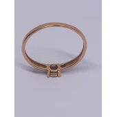 Inel Cu Pietre Pretioase Din Aur Proba 585* 1,52 gr