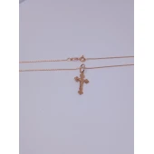 Lant+Cruce din Aur Proba 585* 3.16 gr