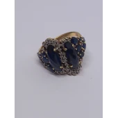 Inel cu Pietre Pretioase din Aur Proba 585* 8,60 gr