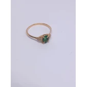 Inel cu pietre prețioase 750* 1,72gr