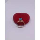 Inel cu Pietre Pretioase din Aur Proba 585* 4.25 gr