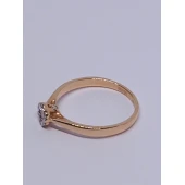 Inel din Aur cu Pietre Pretioase Proba 585* 1.99 gr