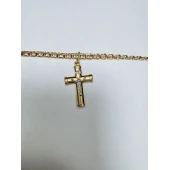 Lant Cu Cruce Din Aur Proba 585 18,37 gr