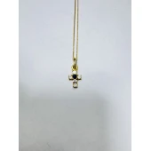 Lant Cu Cruce Din Aur Proba 750 2,64 gr