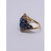 Inel cu Pietre Pretioase din Aur Proba 585* 8,60 gr