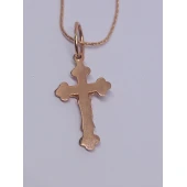 Lant+Cruce din Aur Proba 585* 3.16 gr