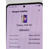 Telefon Samsung Galaxy A54 128 GB LIght Green