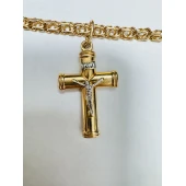 Lant Cu Cruce Din Aur Proba 585 18,37 gr