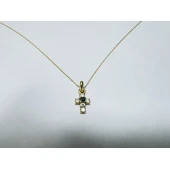 Lant Cu Cruce Din Aur Proba 750 2,64 gr