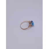 Inel cu Pietre Pretioase din Aur Proba 585* 4.25 gr