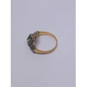 Inel din Aur Probacu Pietre Pretioase 750*  3.4 gr
