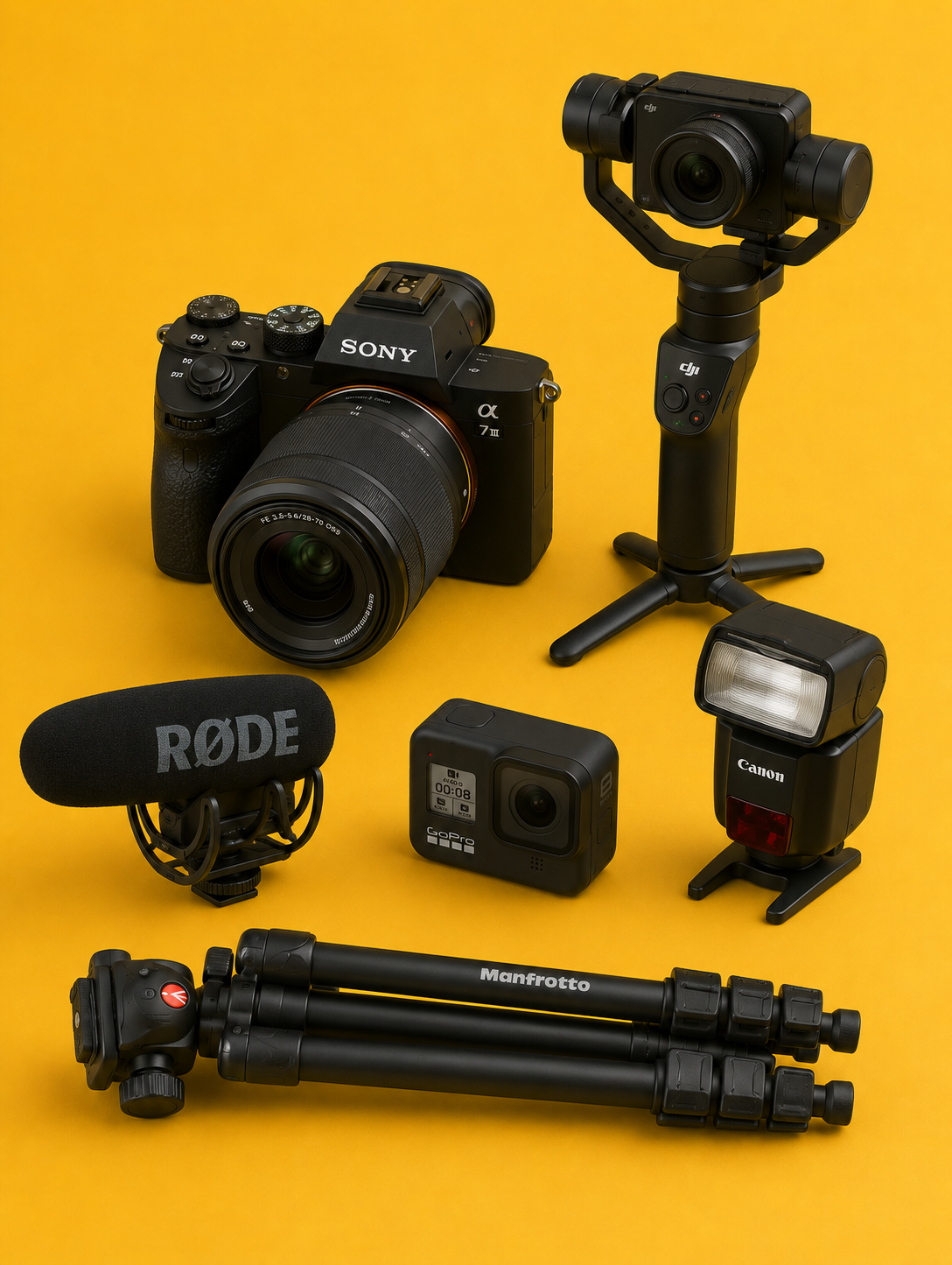Camere Foto, Video, Obiective