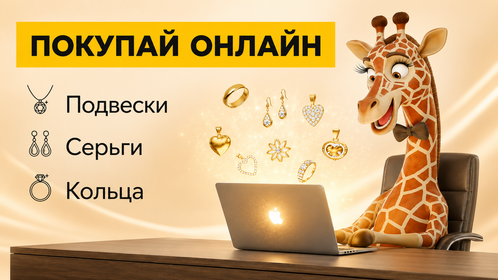 Кулон, серьги, кольца