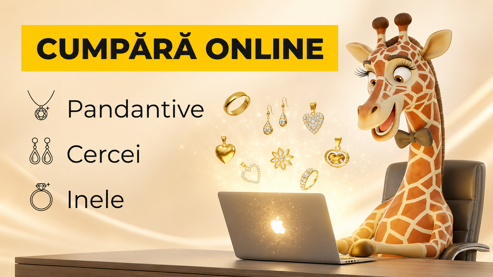 Pandative, cercei, inele